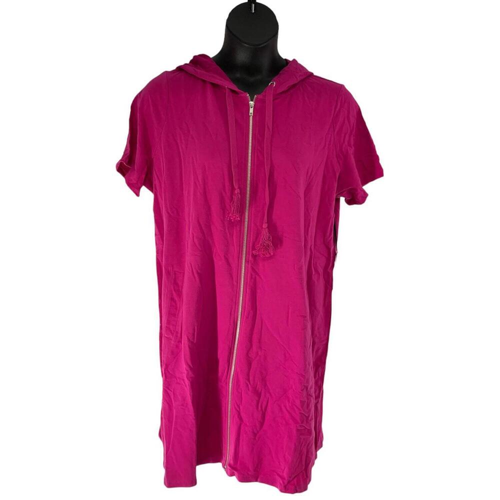 AmberNoon II by Dr. Erum Ilyas UPF 30 French Terry Cover-Up Berry - Regular